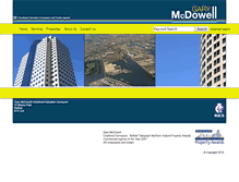 Tablet Screenshot of garymcdowell.com